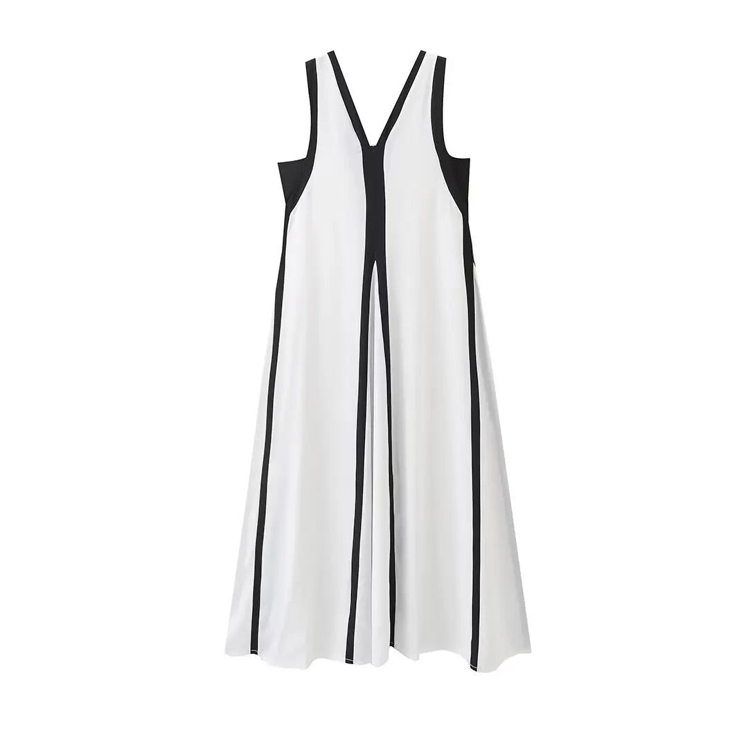 Levoire | Robe Noir Blanc
