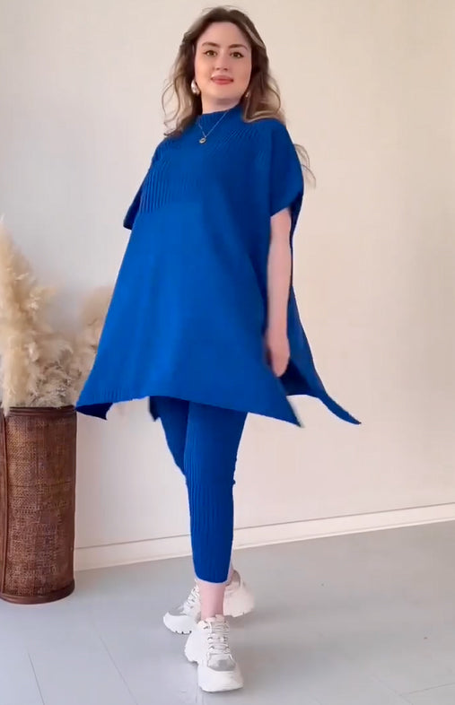 Levoire | T-shirt Col Rond et Pantalon Bleu