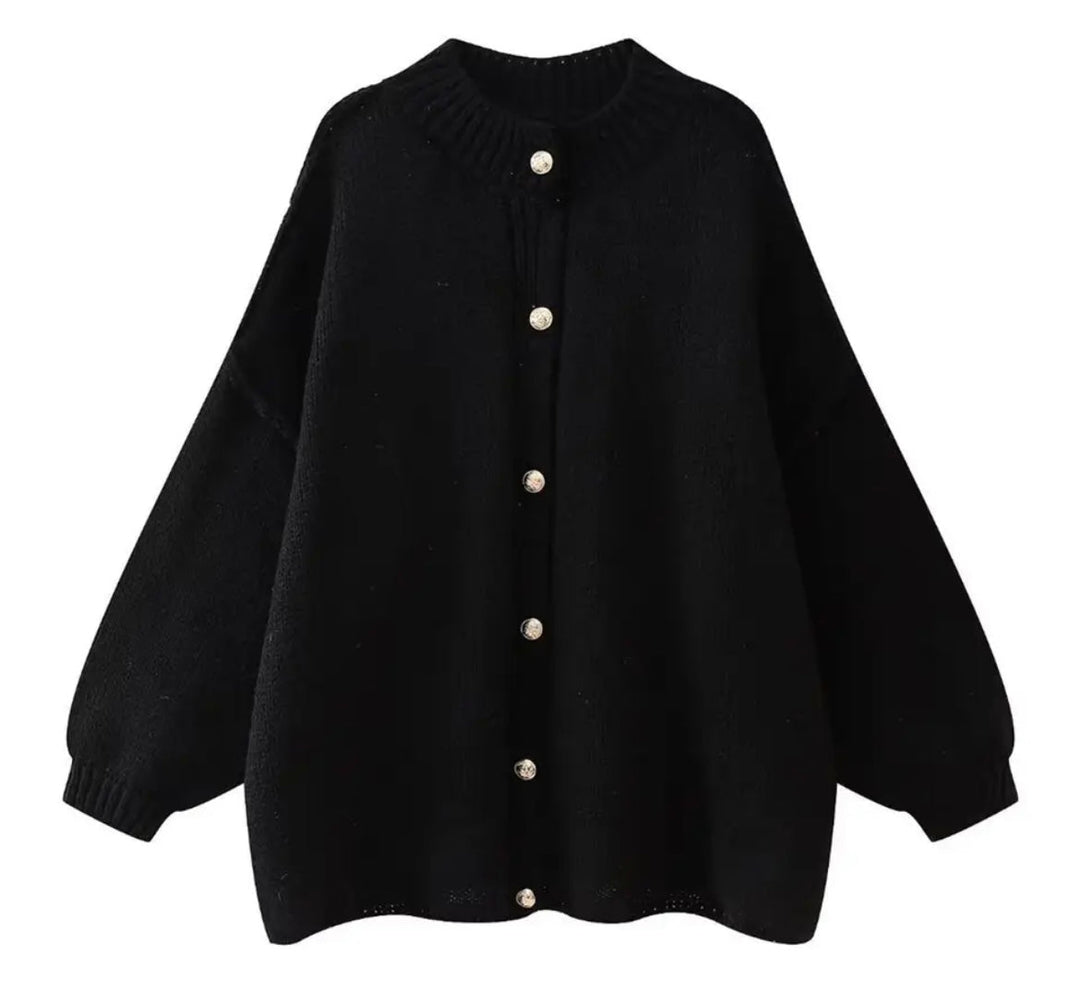 Levoire | Grande Taille Cardigan Noir