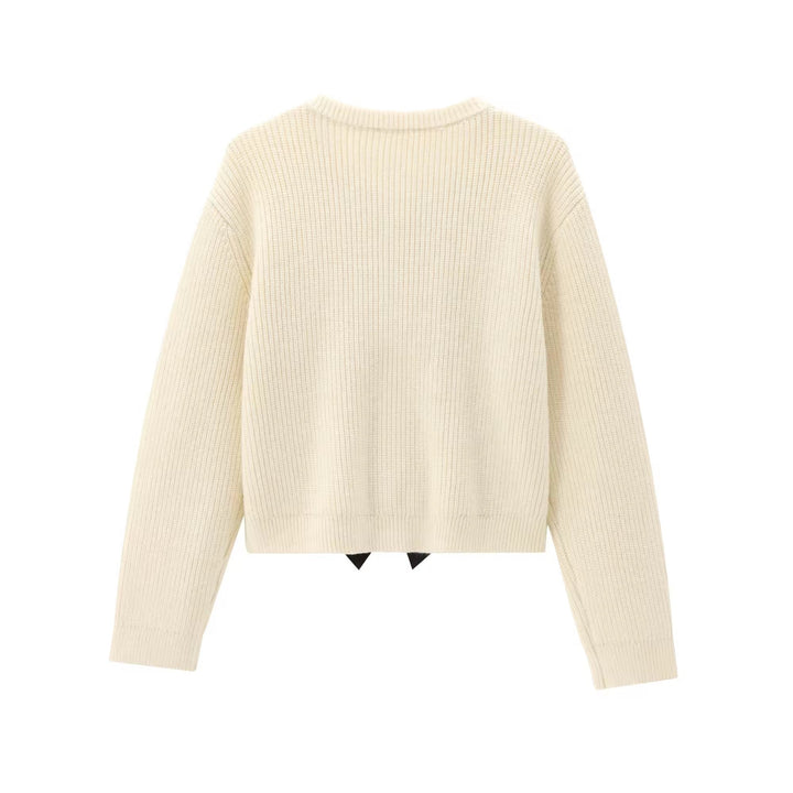 Levoire | Pull En Tricot Avec Détails De Nœud