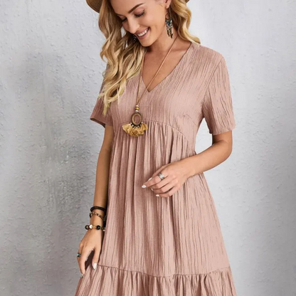 Levoire | Robe rétro à décolleté en V