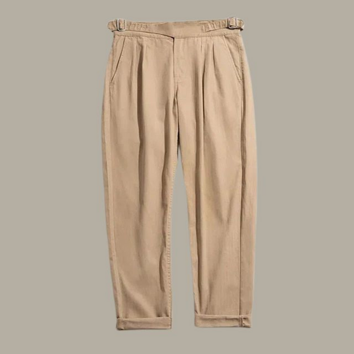 Levoire | Pantalon Gurkha Pour Hommes Baggy Khaki