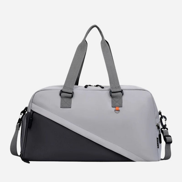Levoire | Sac de voyage pour femmes avec espace de rangement supplémentaire Gris