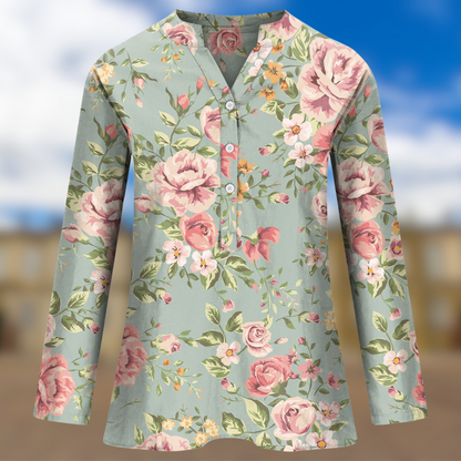 Levoire | Blouse femme à thème floral