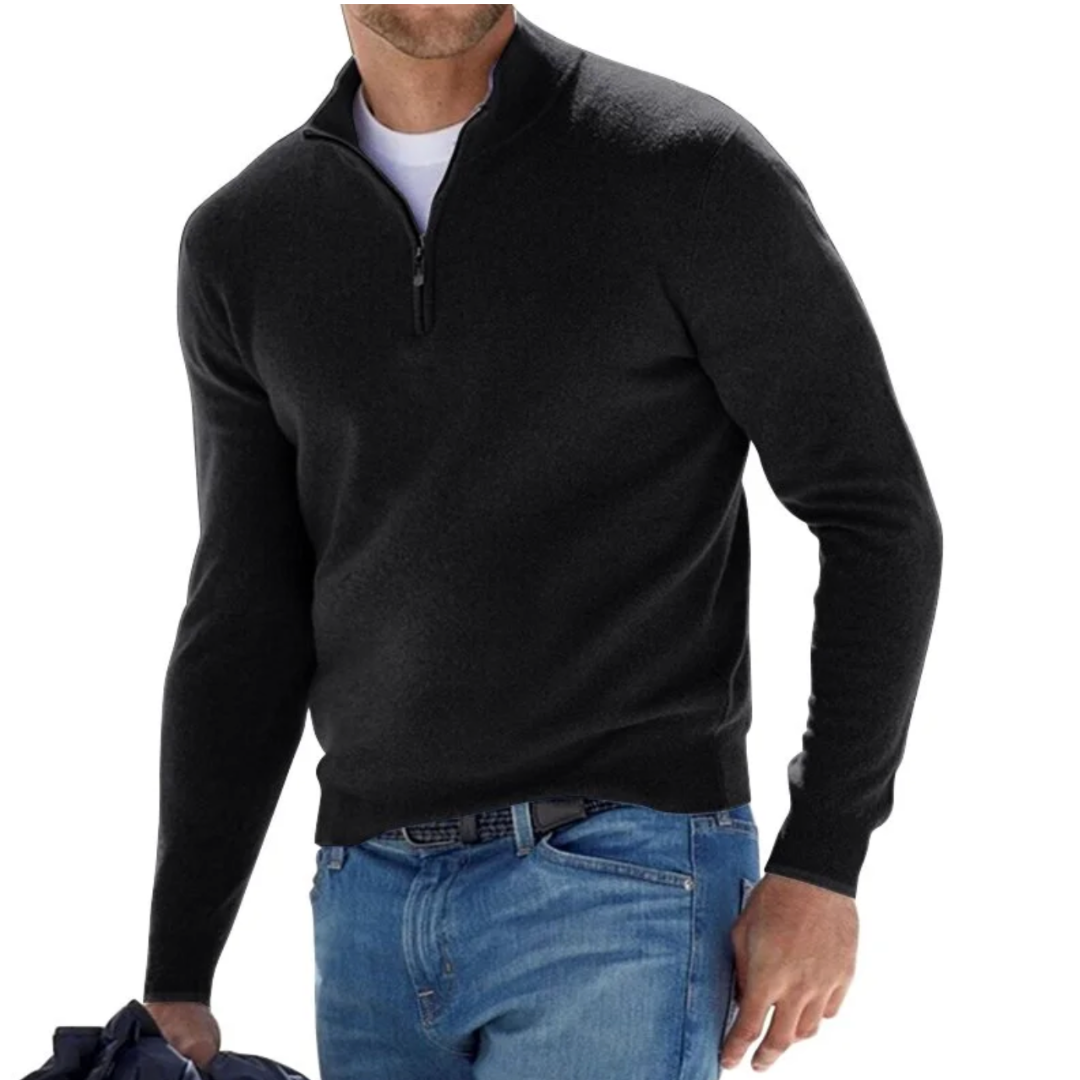 Levoire | Rogan Pull À Capuche Halzip Noir
