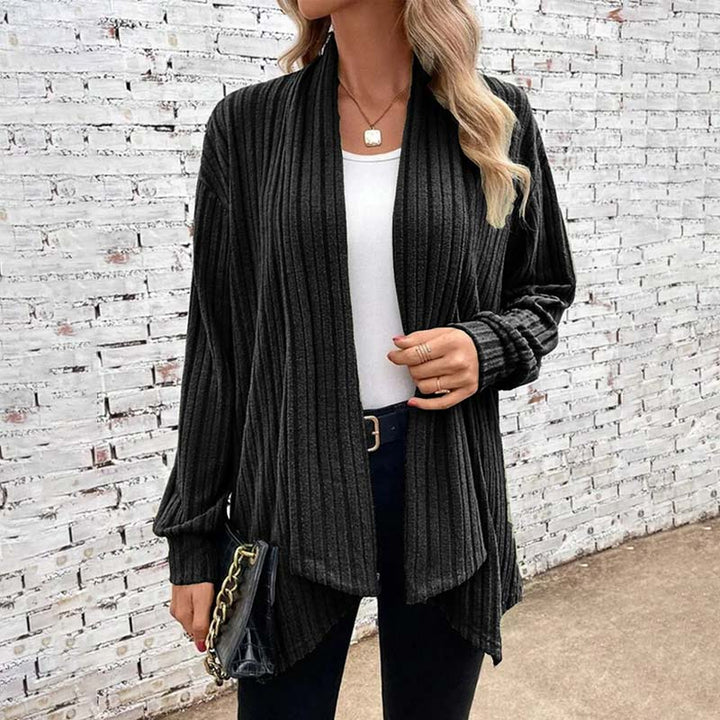 Levoire | Veste En Tricot Décontractée Pour Femmes Noir