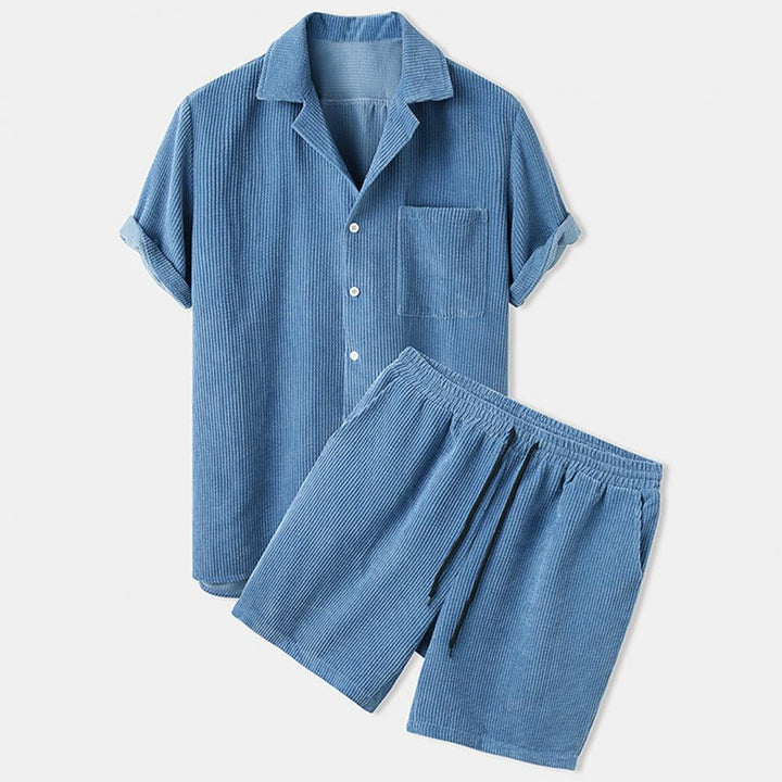 Levoire | Costume à deux pièces en Cordura pour hommes Bleu