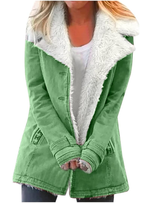 Levoire | Parka pour femmes chaud Vert