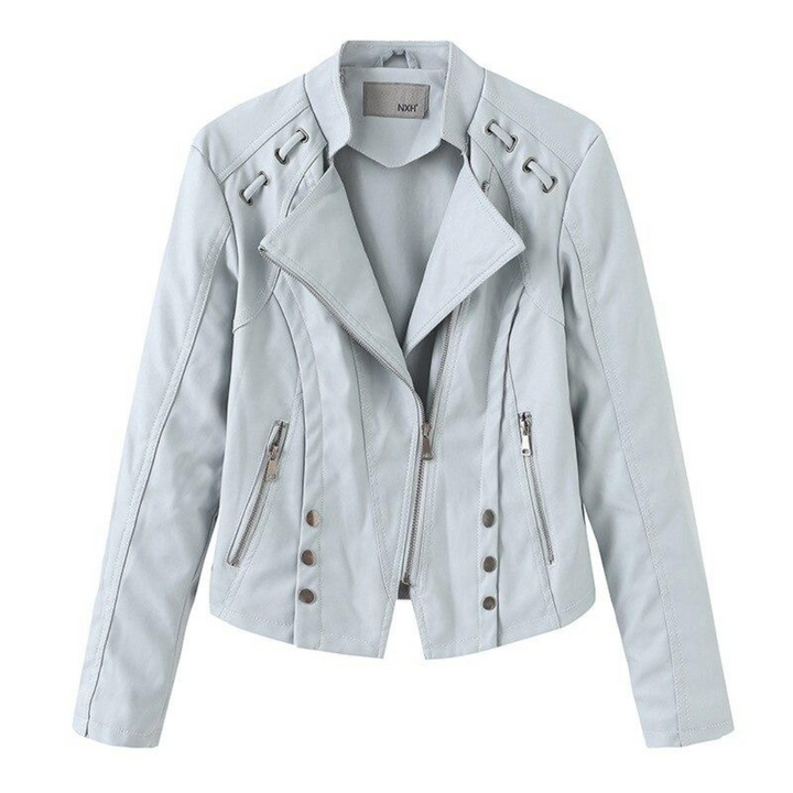 Levoire | Veste de moto pour femmes Bleu clair