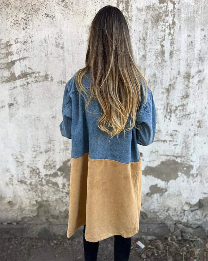 Levoire | Veste En Denim Suédé