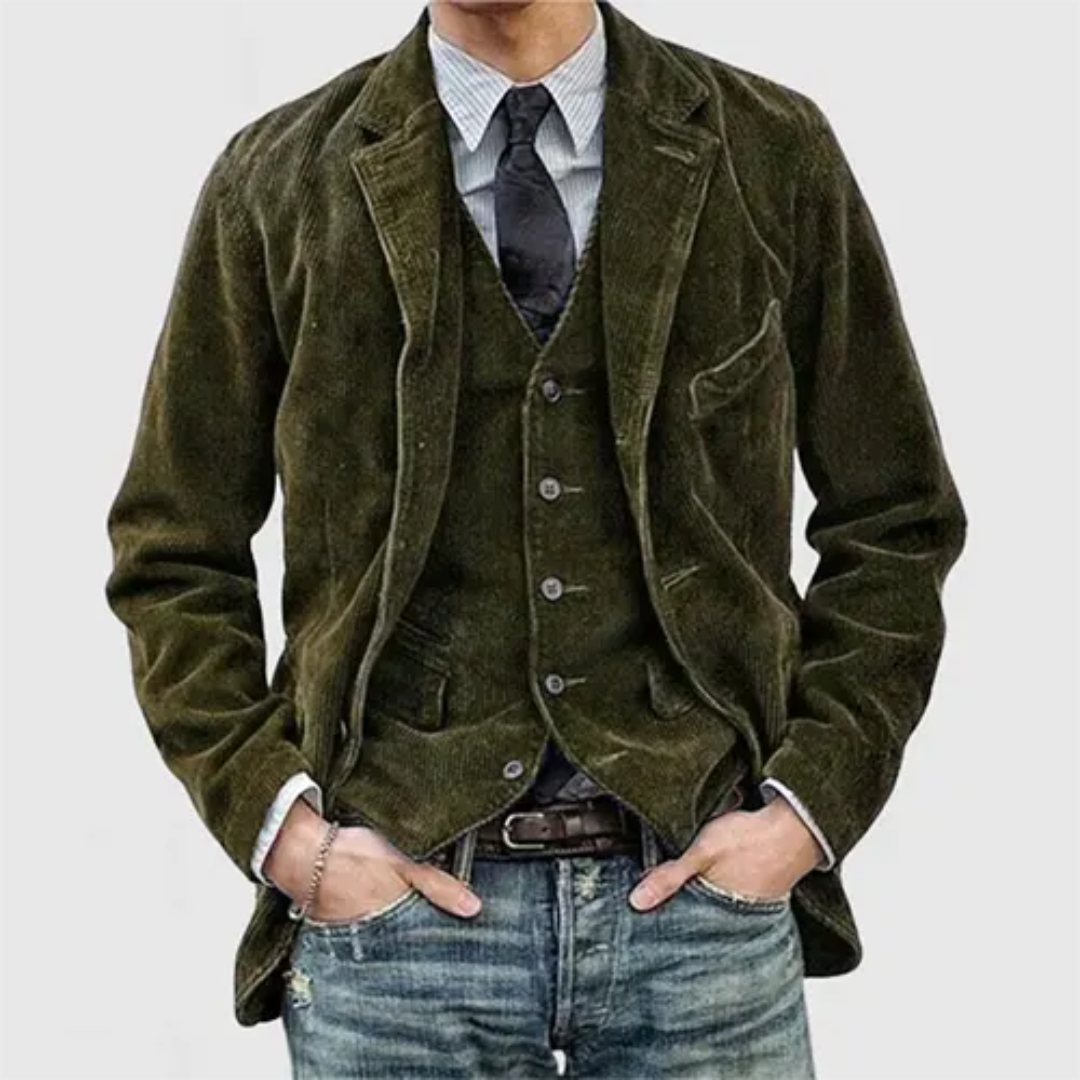 Levoire | Blazer à manches longues Classique Vert