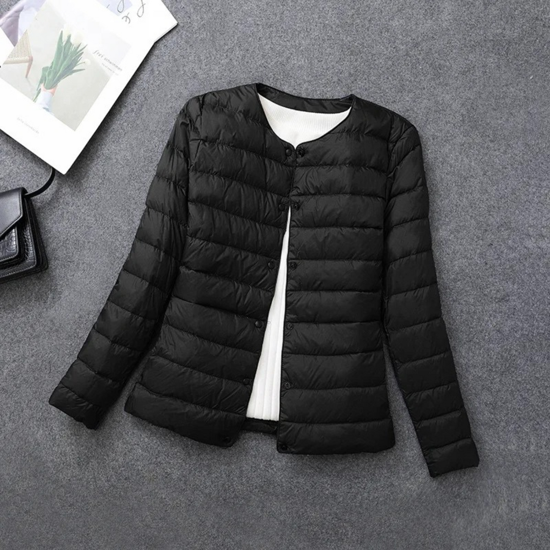 Levoire | Veste En Duvet Matelassée Légère Noir
