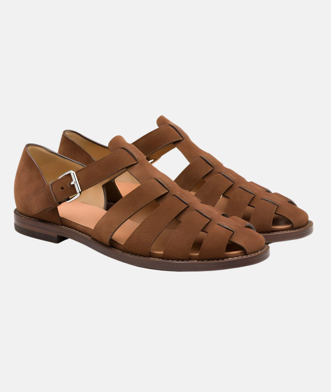 Levoire | Sandales À La Mode Avec Des Sangles Et Une Coupe Élégante Mattbrown