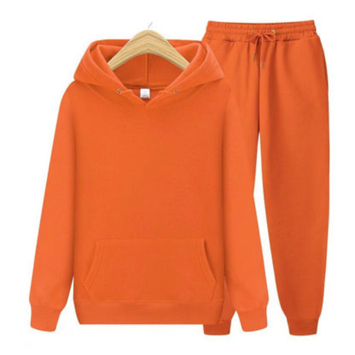 Levoire | Élégance Polyvalente en Toute Saison Set Orange