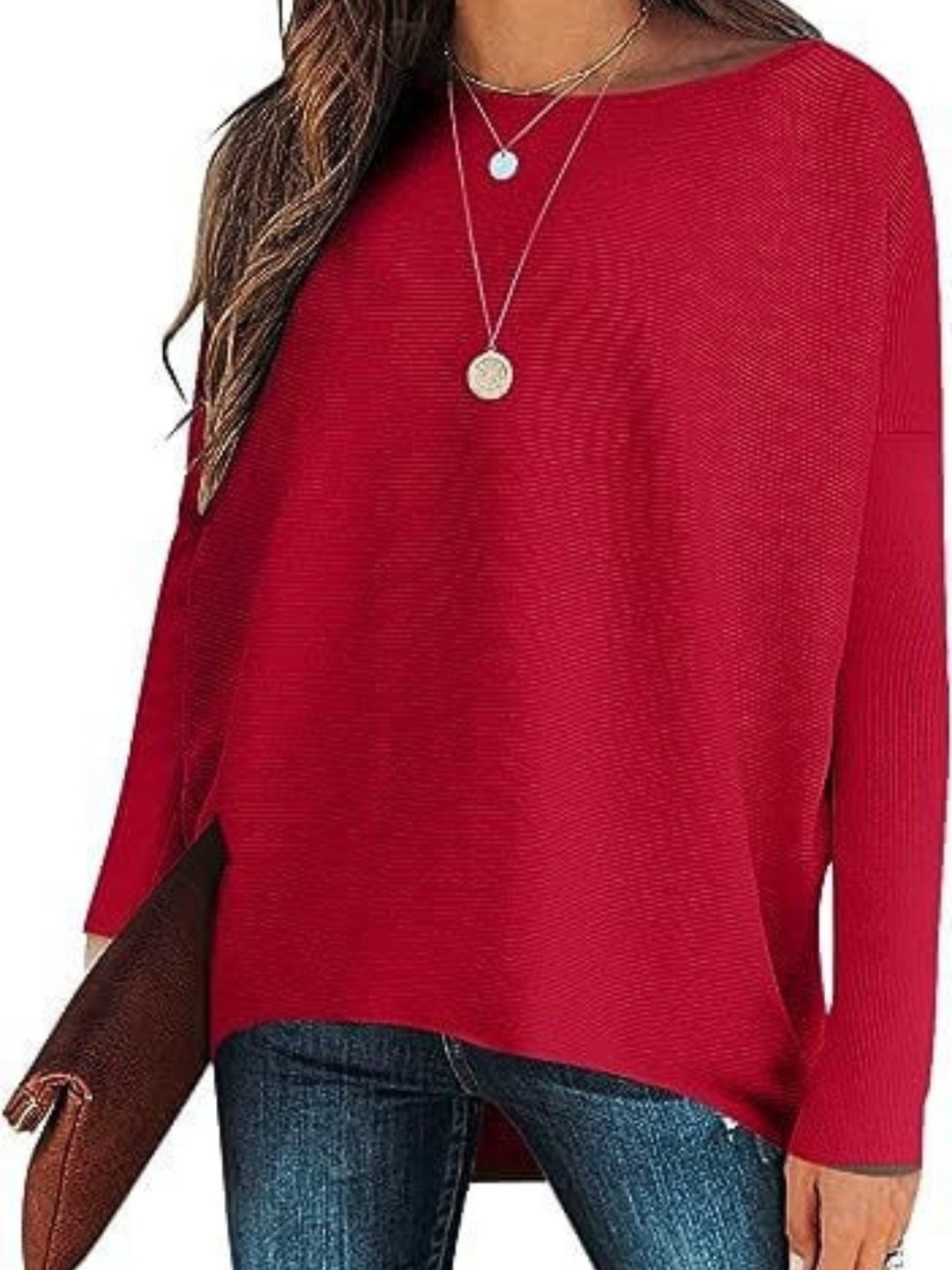Levoire | Pull En Tricot Femmes Au Design Classique Rot