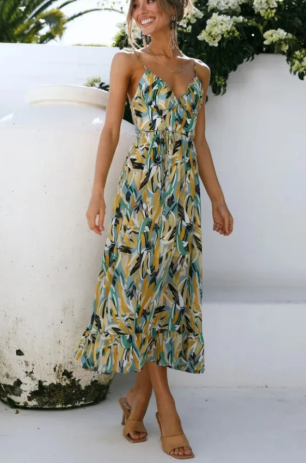 Levoire | Robe D'Été Colorée
