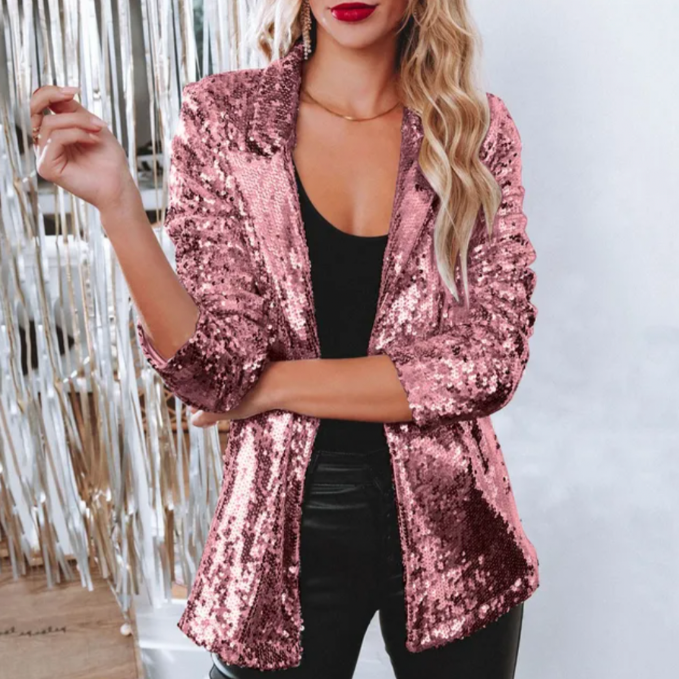 Levoire | Long Blazer FR Women FR The Fashionable Touch Rosa