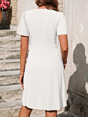 Levoire | Robe Décontractée À Manches Courtes