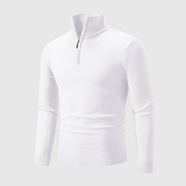 Levoire | Veste En Tricot Chaude Et Élégante Blanc