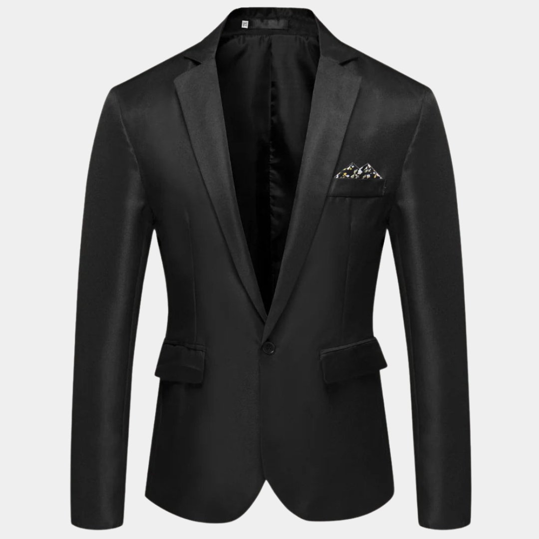 Levoire | Blazer Élégant Pour Homme Noir