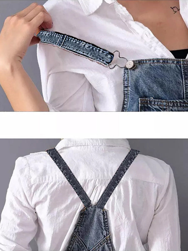Levoire | Robe Salopette En Denim Pour Femmes