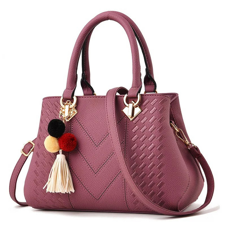 Levoire | Vin Tote Bag Pour Femmes Rouge clair 28x12x19cm