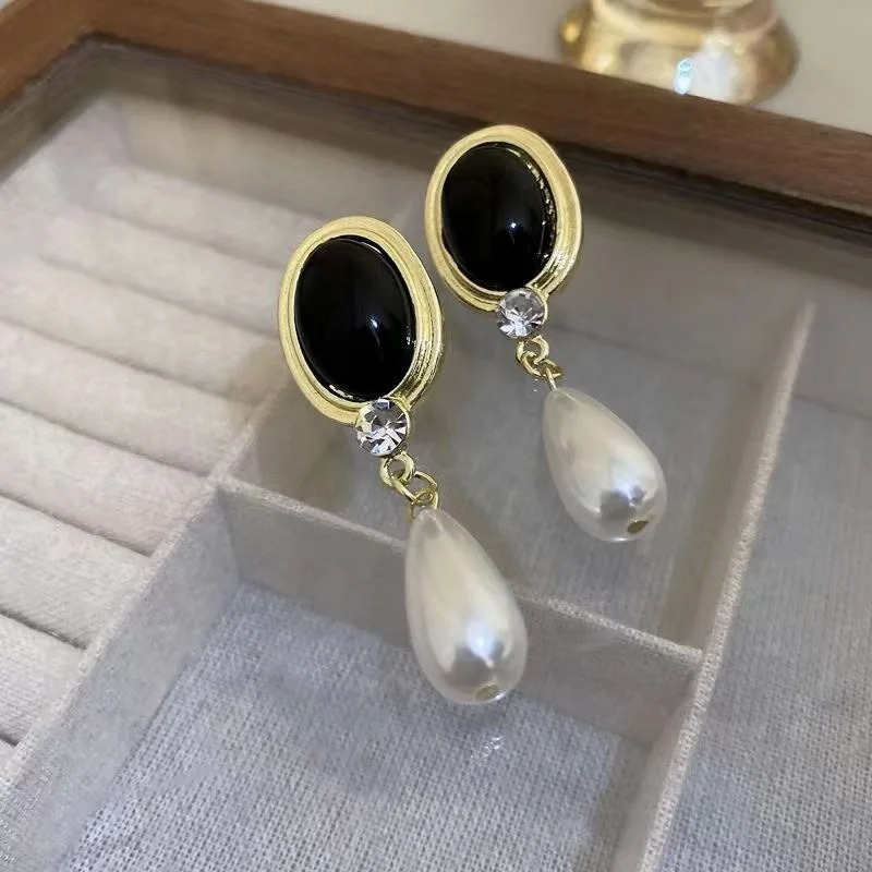 Levoire | Pierre Naturelle Boucles D'Oreilles Perle