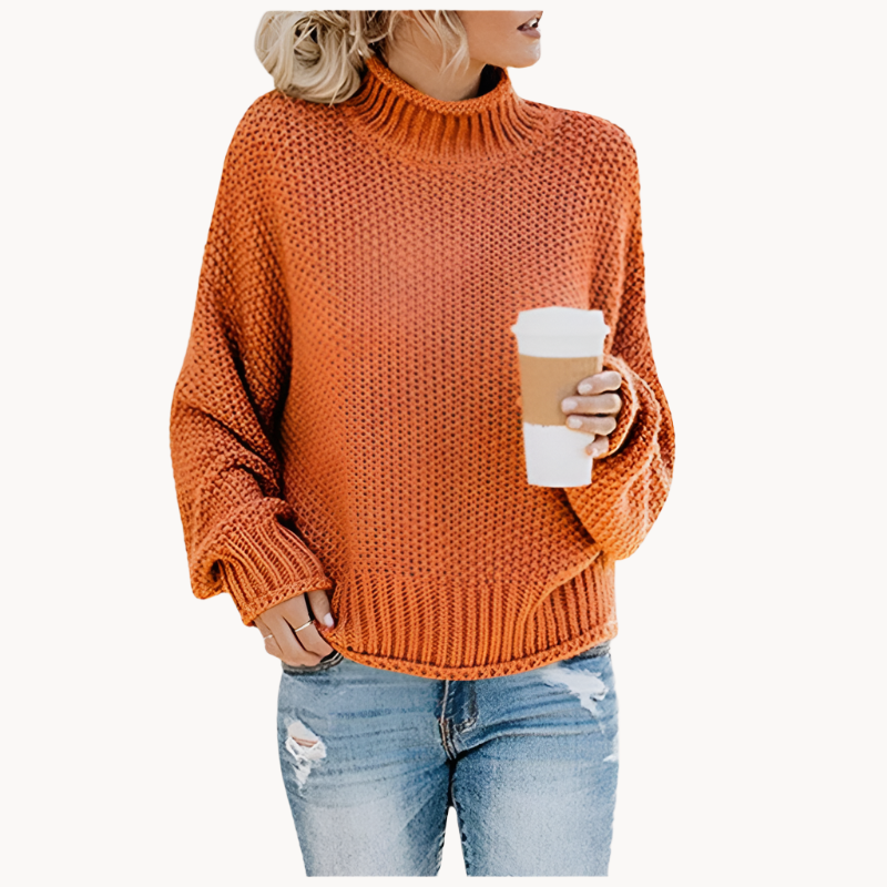Levoire | Col Montant Scandinave Orange