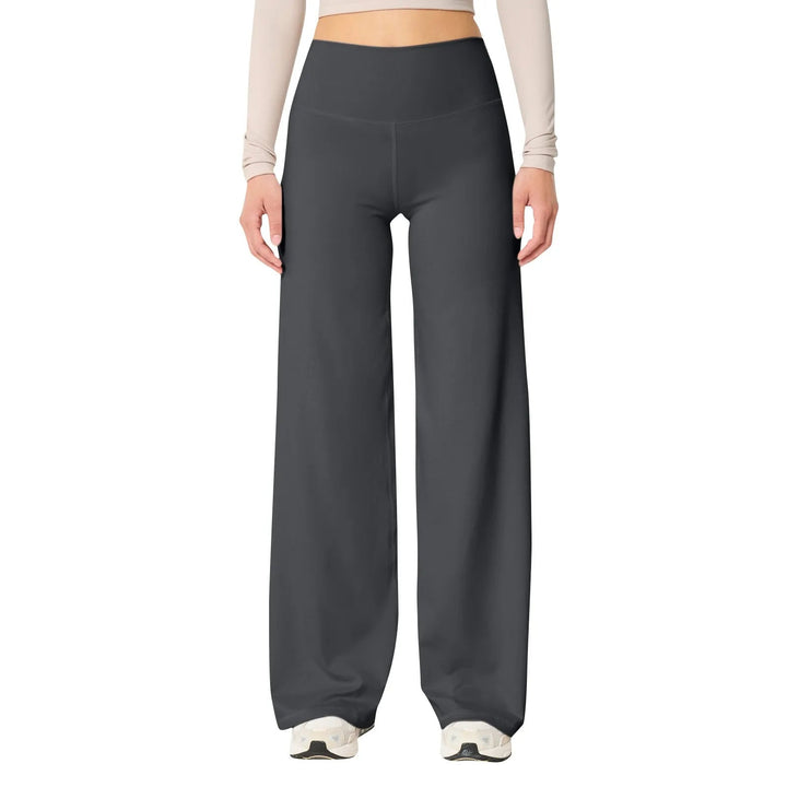 Levoire | Pantalons de jogging Taille haute pour femmes Gris foncé