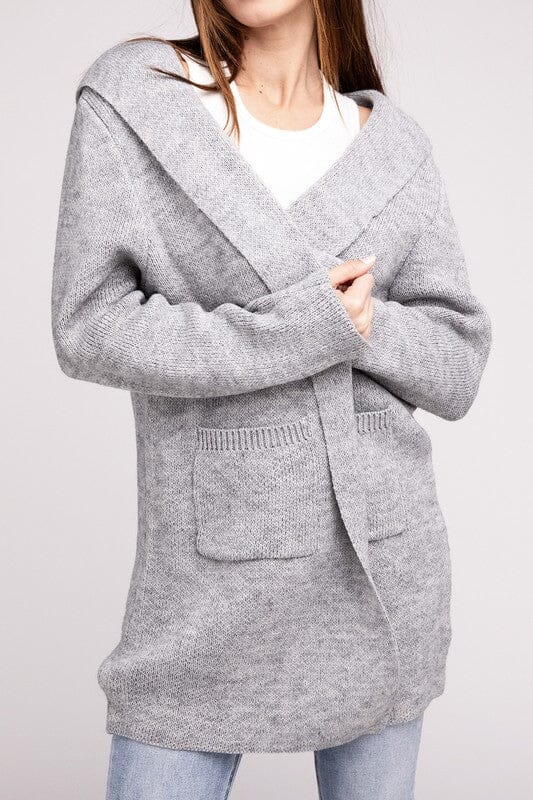 Levoire | Pull À Capuche Pour Homme À L'Avant Ouvert Cardigan