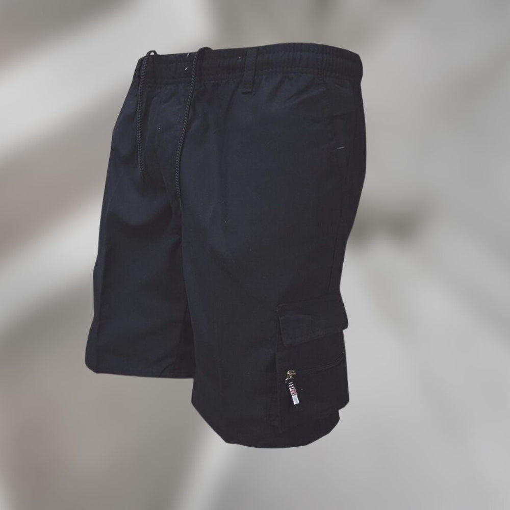 Levoire | Shorts Imperméables Pour Hommes Avec Poches Noir