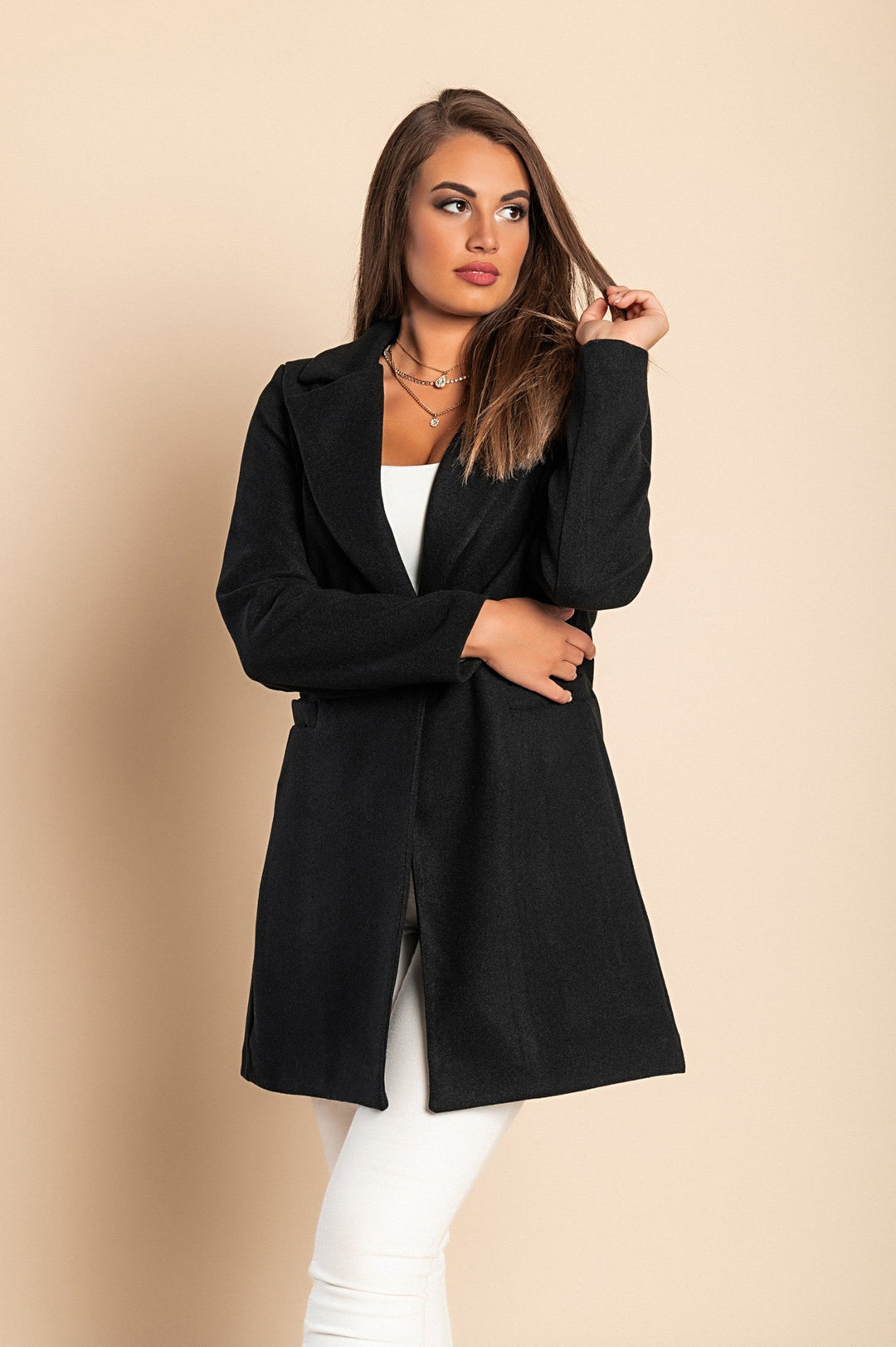 Levoire | Manteau Pour Femmes Avec Un Seul Bouton Et Une Coupe Élégante