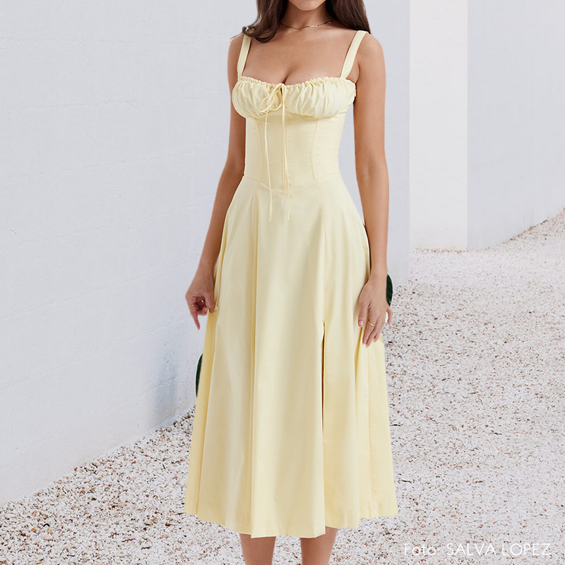 Levoire | Robe d'Été Avec Détails Corset