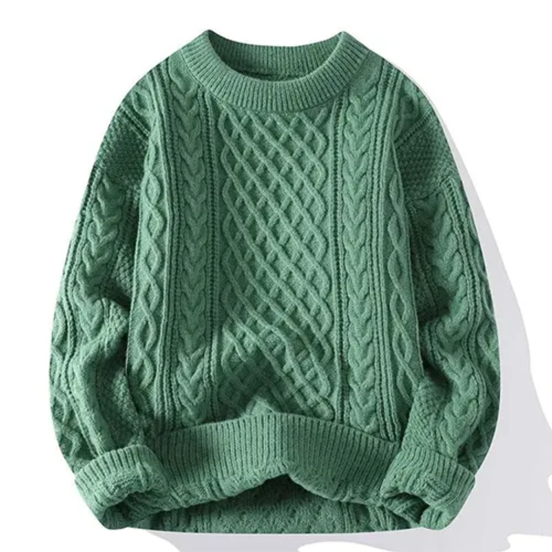 Levoire | Pull homme chaud Vert