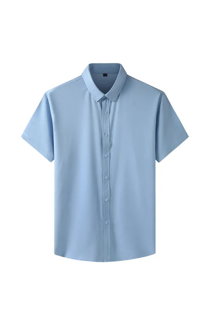 Levoire | Short Sleeve Shirt FR Men FR Summer Bleu
