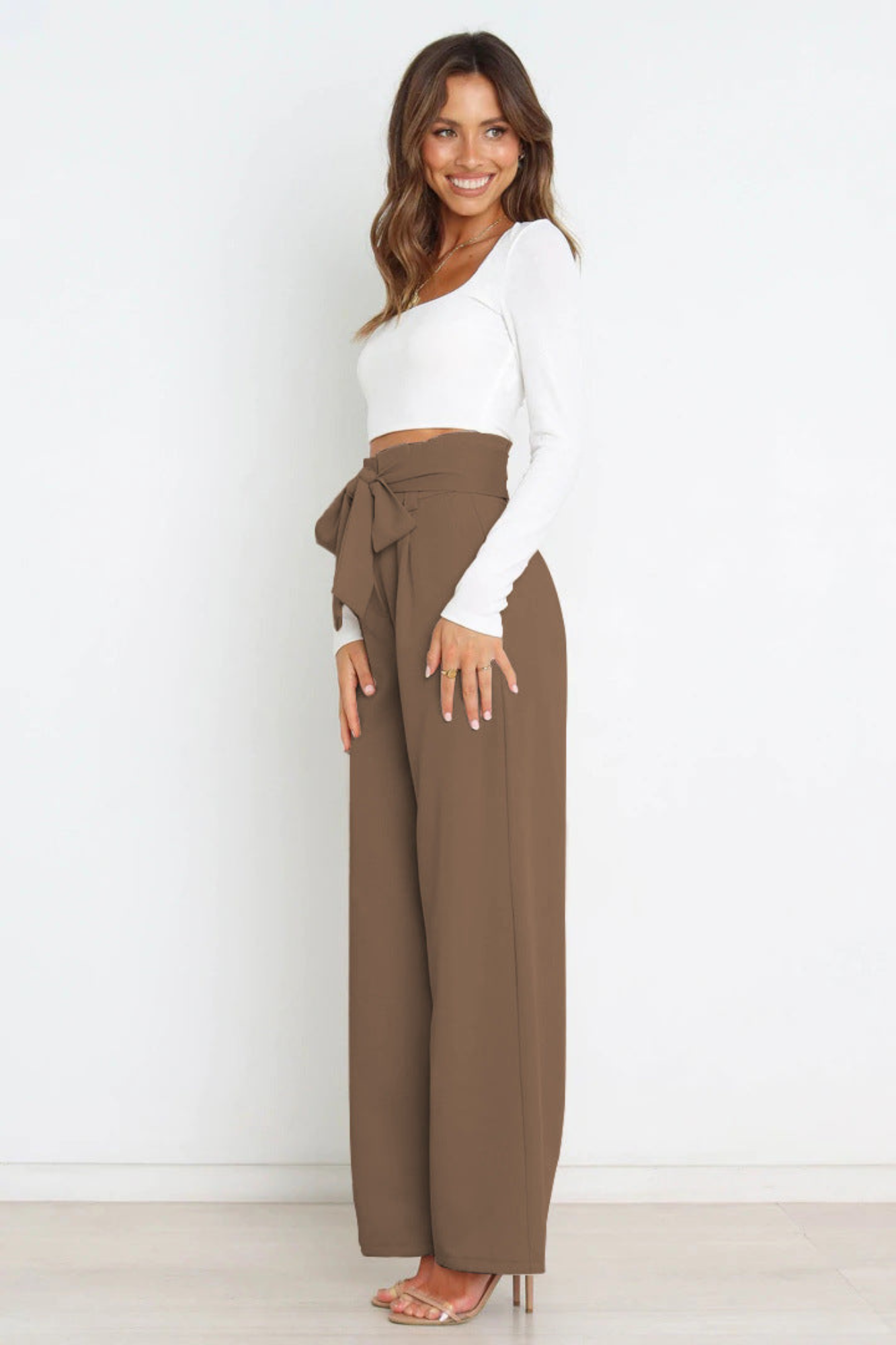 Levoire | Pantalon En Lin Pour Femmes Long