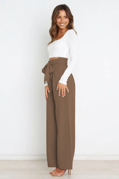 Levoire | Pantalon En Lin Pour Femmes Long