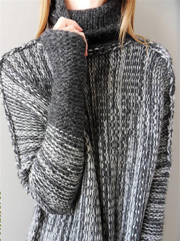 Levoire | Pull Col Roulé Avec Un Design Élégant Pour Femmes