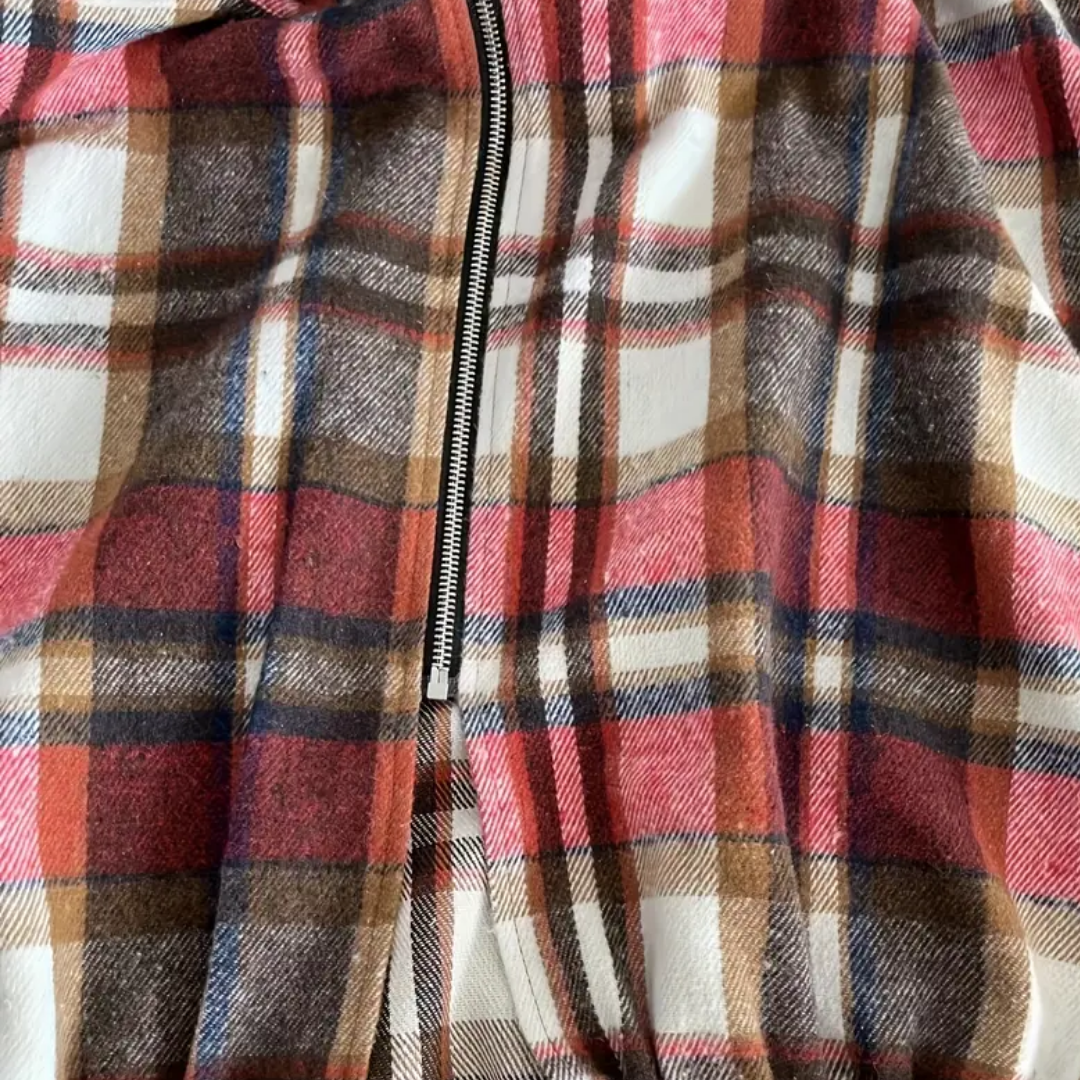 Levoire | Gilet À Carreaux Tendance Pour Femmes