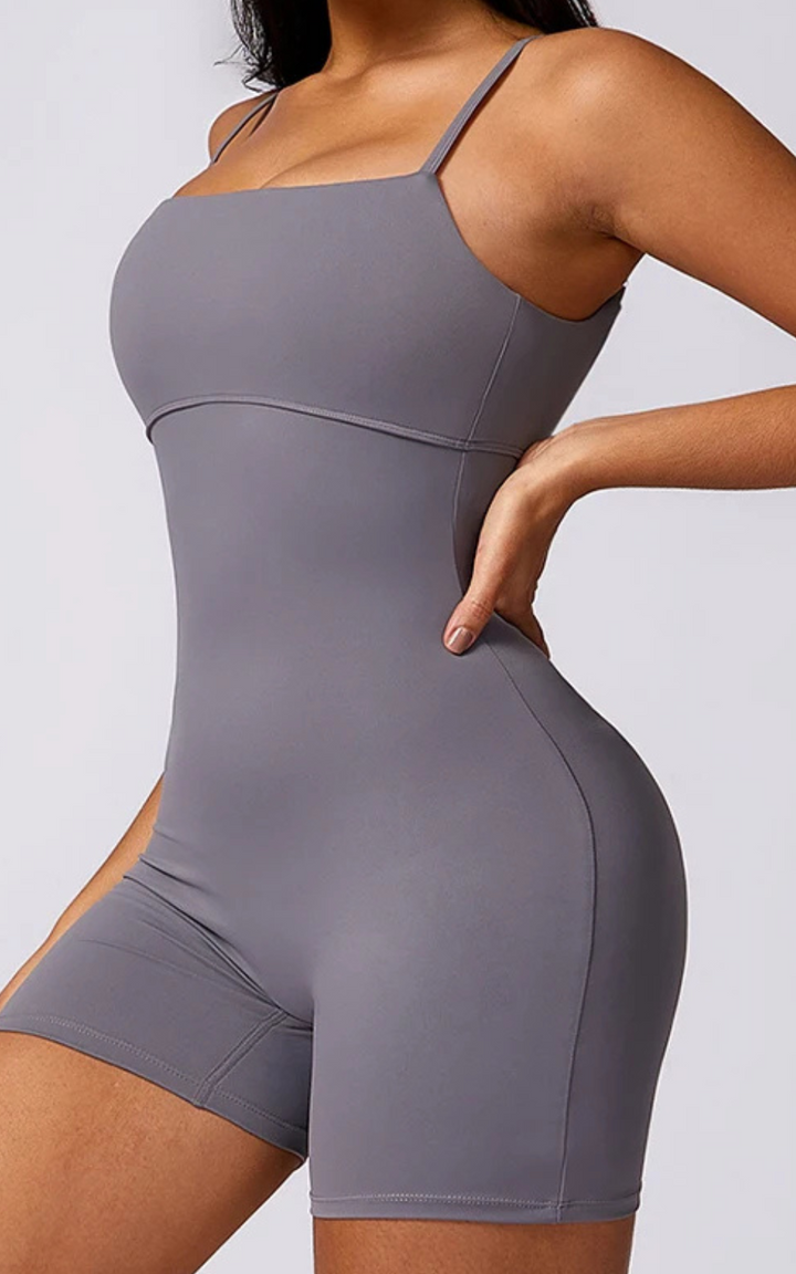 Levoire | Robe À Fines Poignées Pour Femmes Élégance Minimaliste Gris