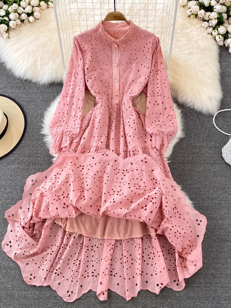 Levoire | Robe À Manches Longues Ösen