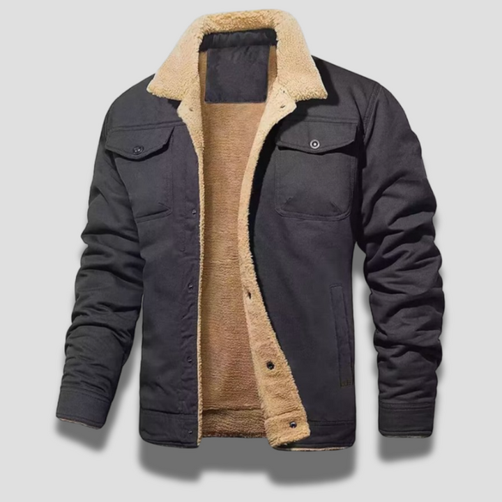 Levoire | Blazer Long Élégant Femme Gris