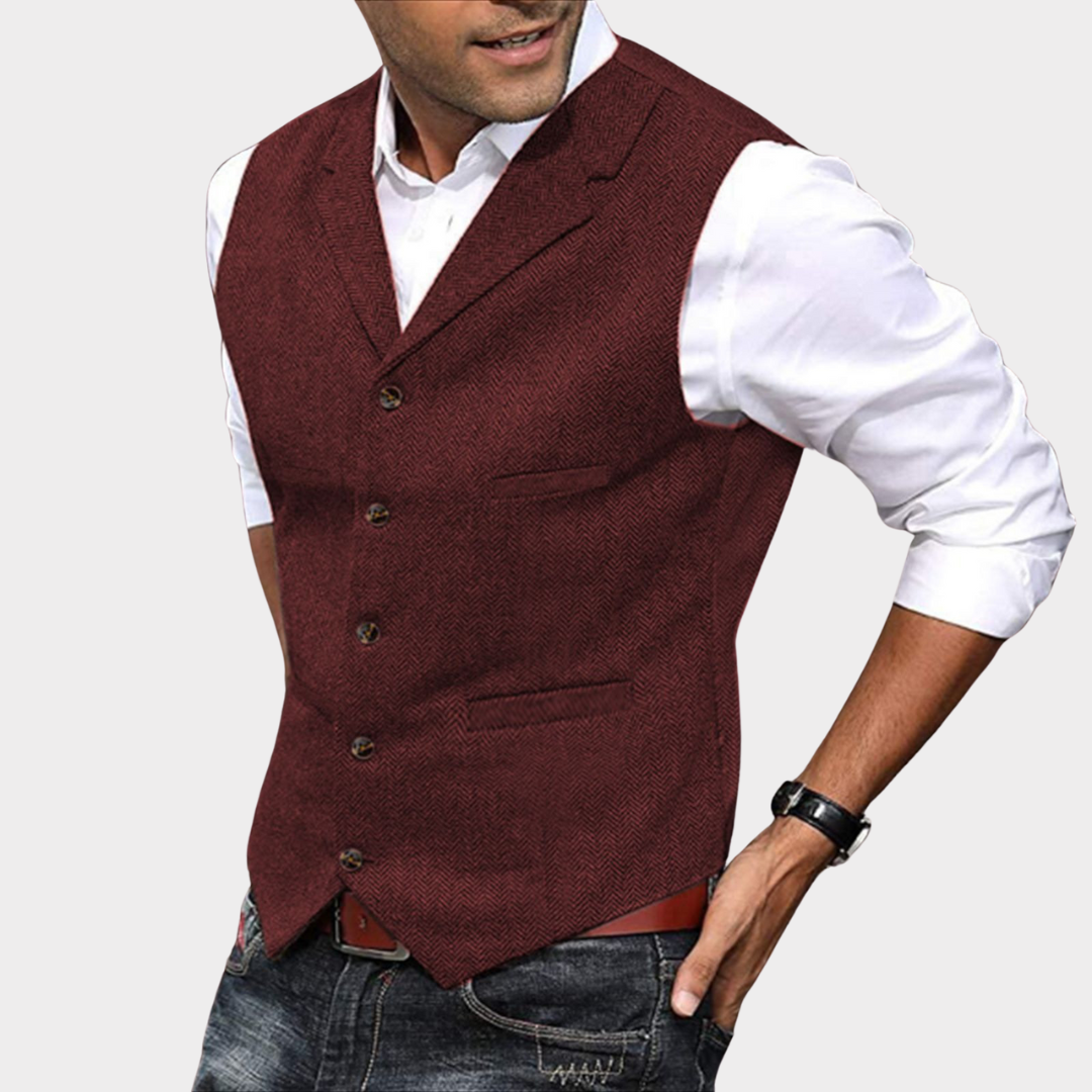 Levoire | Gilet De Collecte De Vin Rot