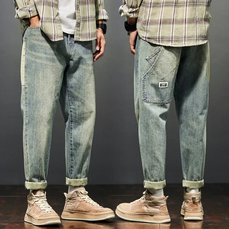 Levoire | Pantalon Pour Homme Avec Un Design Tendance Et Polyvalent Bleu