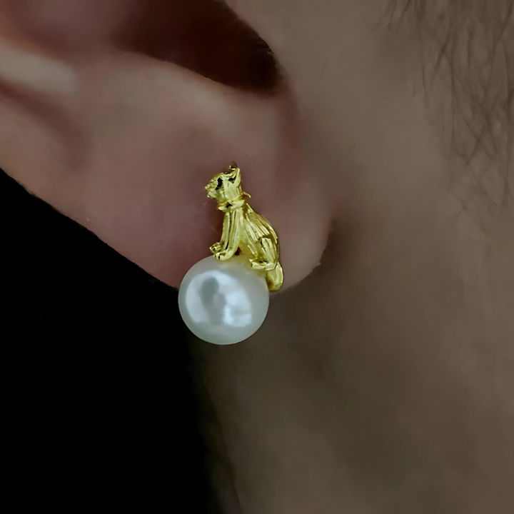 Levoire | Perle Mit Kat Boucles D'Oreilles