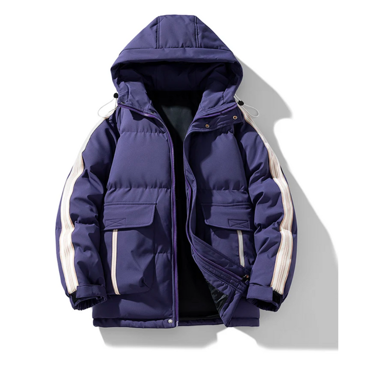 Levoire | Fleece Jacket FR Men Hood Pourpre