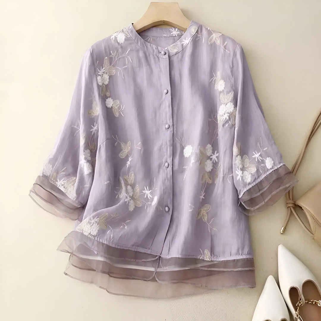 Levoire | Blouse Légère Et Élégante Violeta