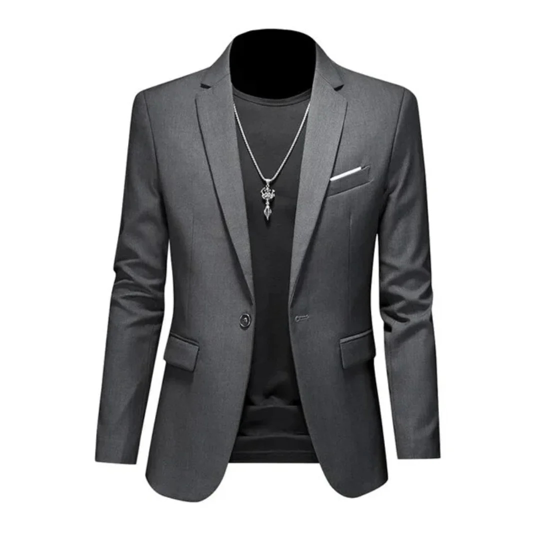 Levoire | Blazer à manches longues formel Gris