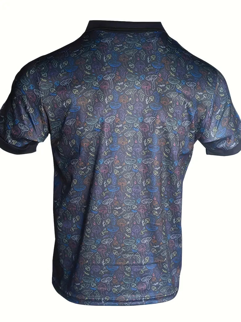 Levoire | Chemise Manches Courtes Imprimé Décoratif