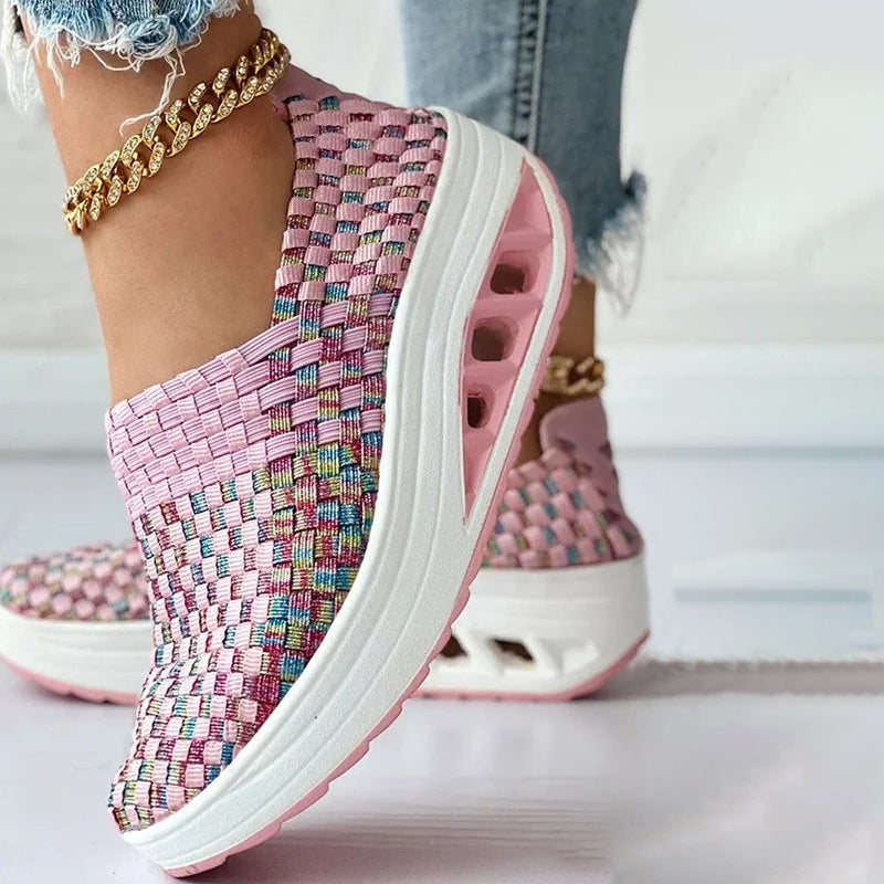 Levoire | À Plateforme Confortables Rose